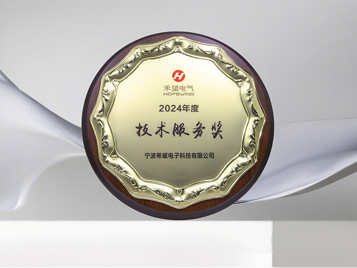 2024年 禾望电器 技术服务奖